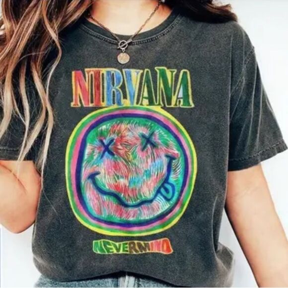 Nirvana Shirt M - Picture 1 of 7